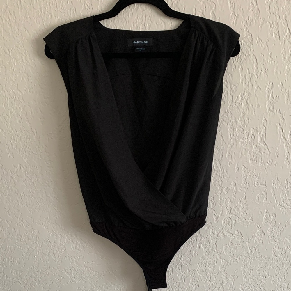 Marciano Elegant Black Bodysuit